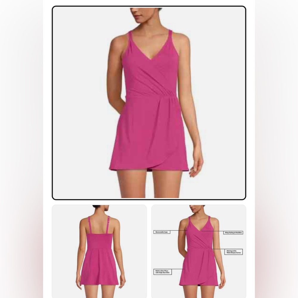 Lands End Swim Dress - Picture 5 of 7